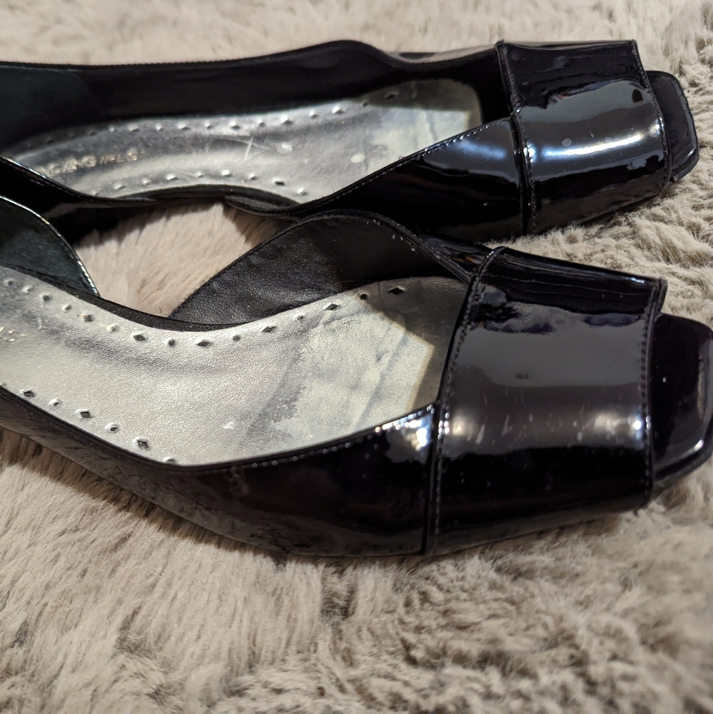 BCBGirls Open-Toe Black Shoes